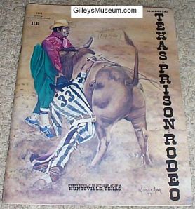 Official 1979 Texas Prison Rodeo Souvenir Program